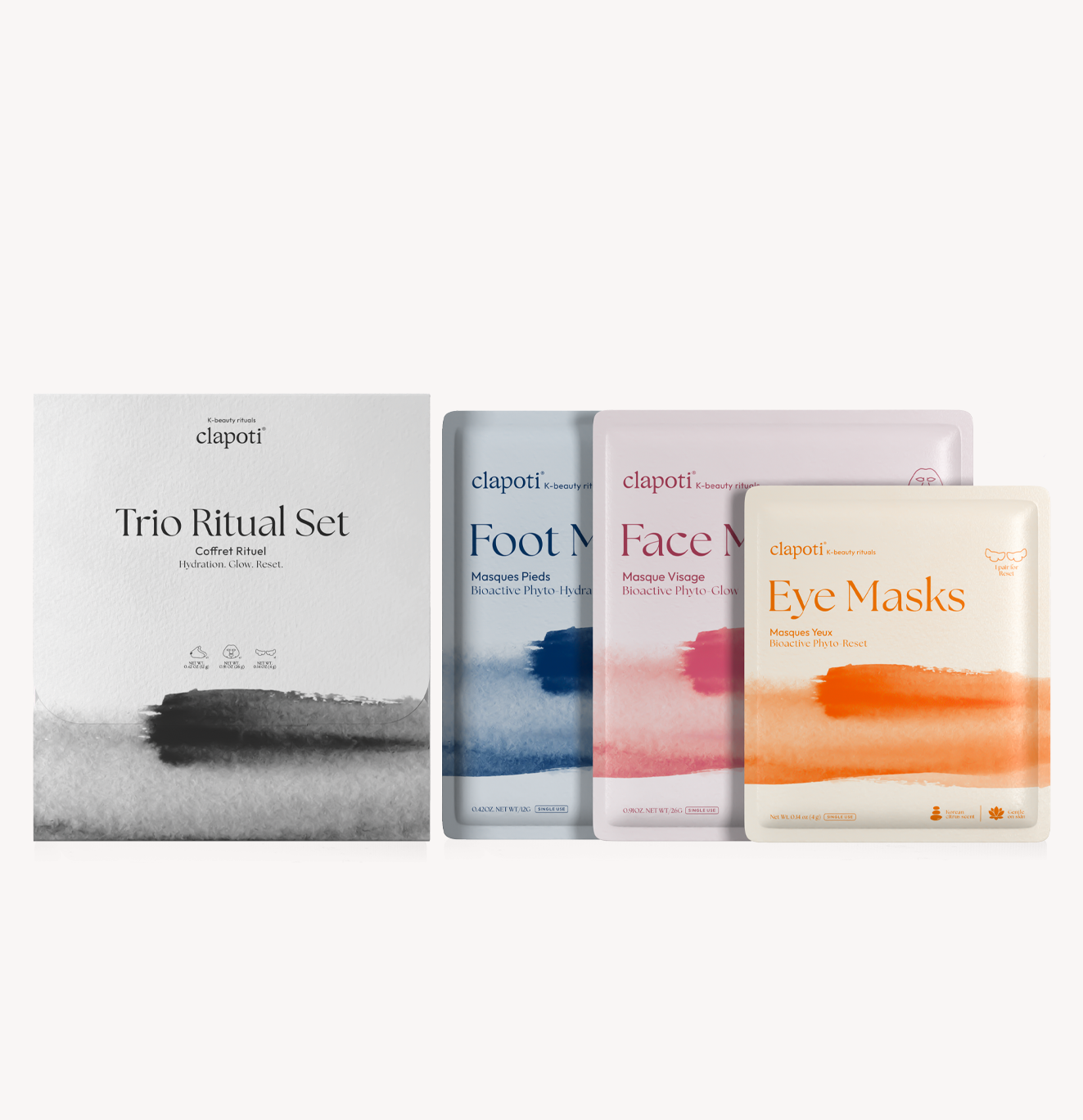 The Ritual Set — Foot, Face & Eye – Clapoti