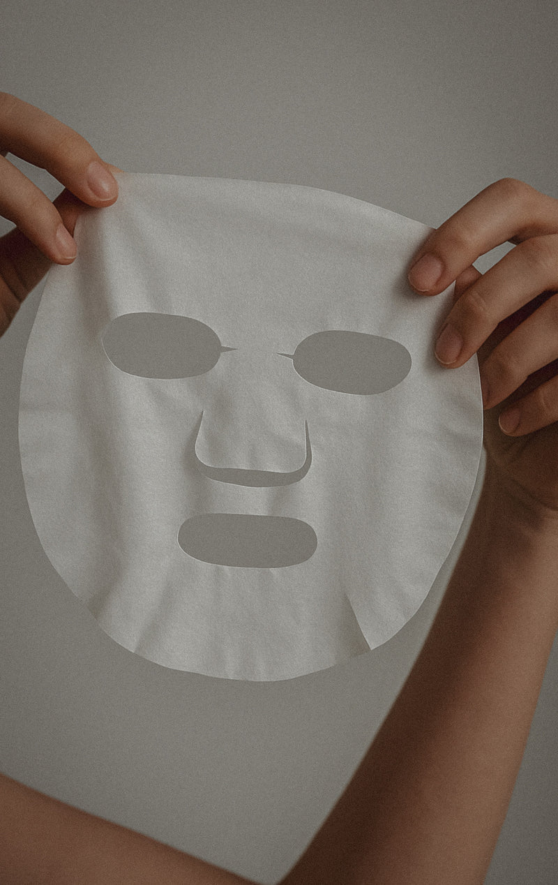 Face mask next — smooth on, sit back, glow.