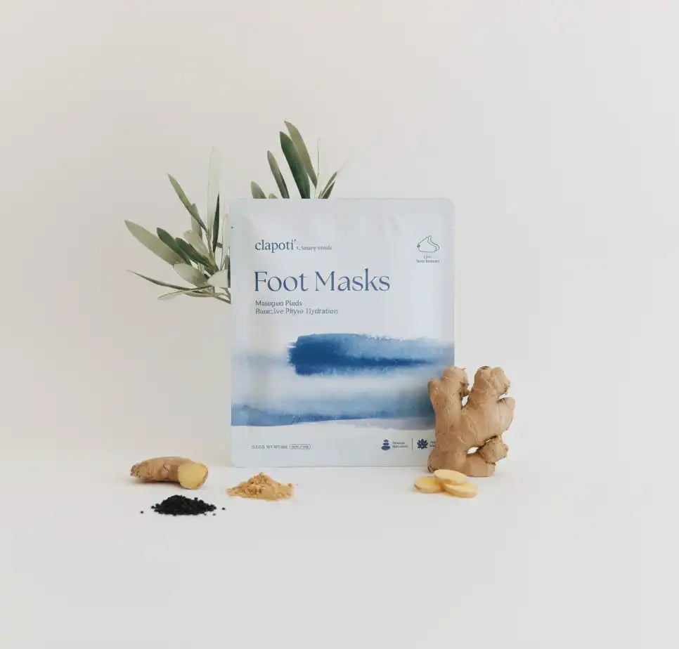 Clapoti Bioactive Phyto-Hydration Foot Masks
