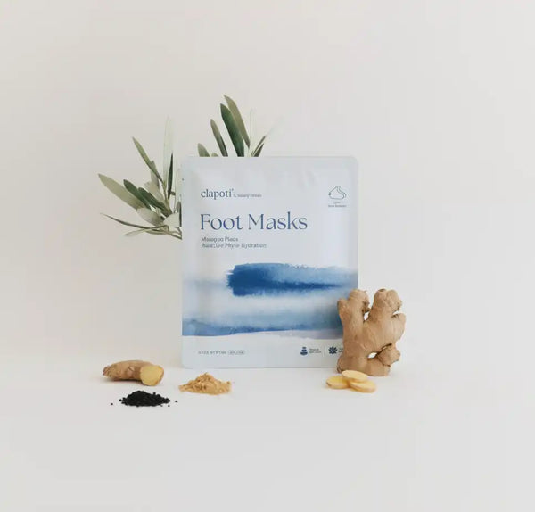 Step 2: Hydrate – Foot Mask Hydration