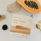 Step 1: Exfoliate – Foot Mask Enzyme Exfoliation