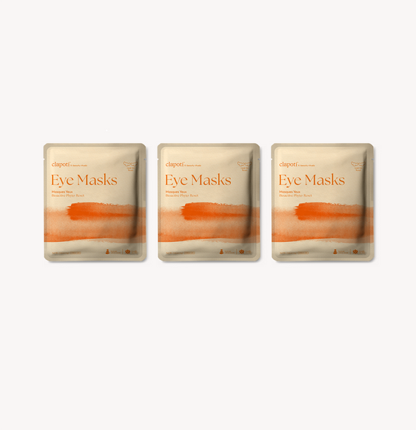Clapoti Bioactive Phyto-Reset Eye Masks (Trio)