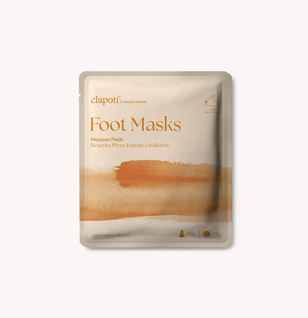 Clapoti Bioactive Phyto-Enzyme Exfoliation Foot Masks